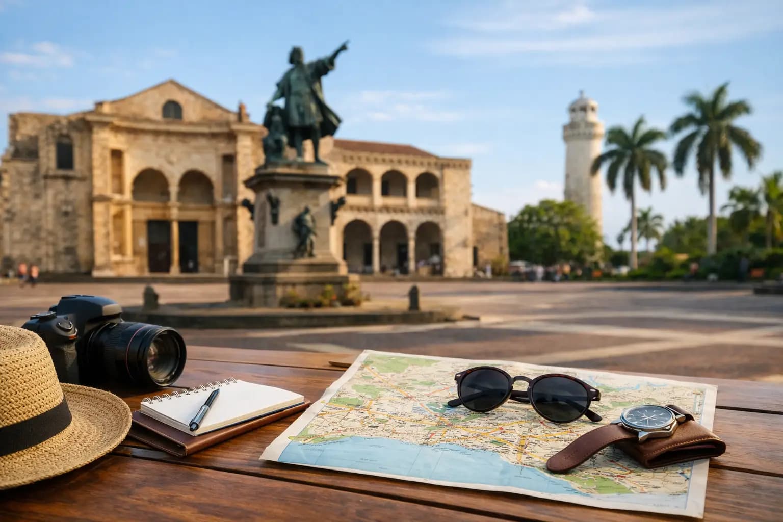 Exemple d'itinéraire d'excursion d'une journée à Saint-Domingue