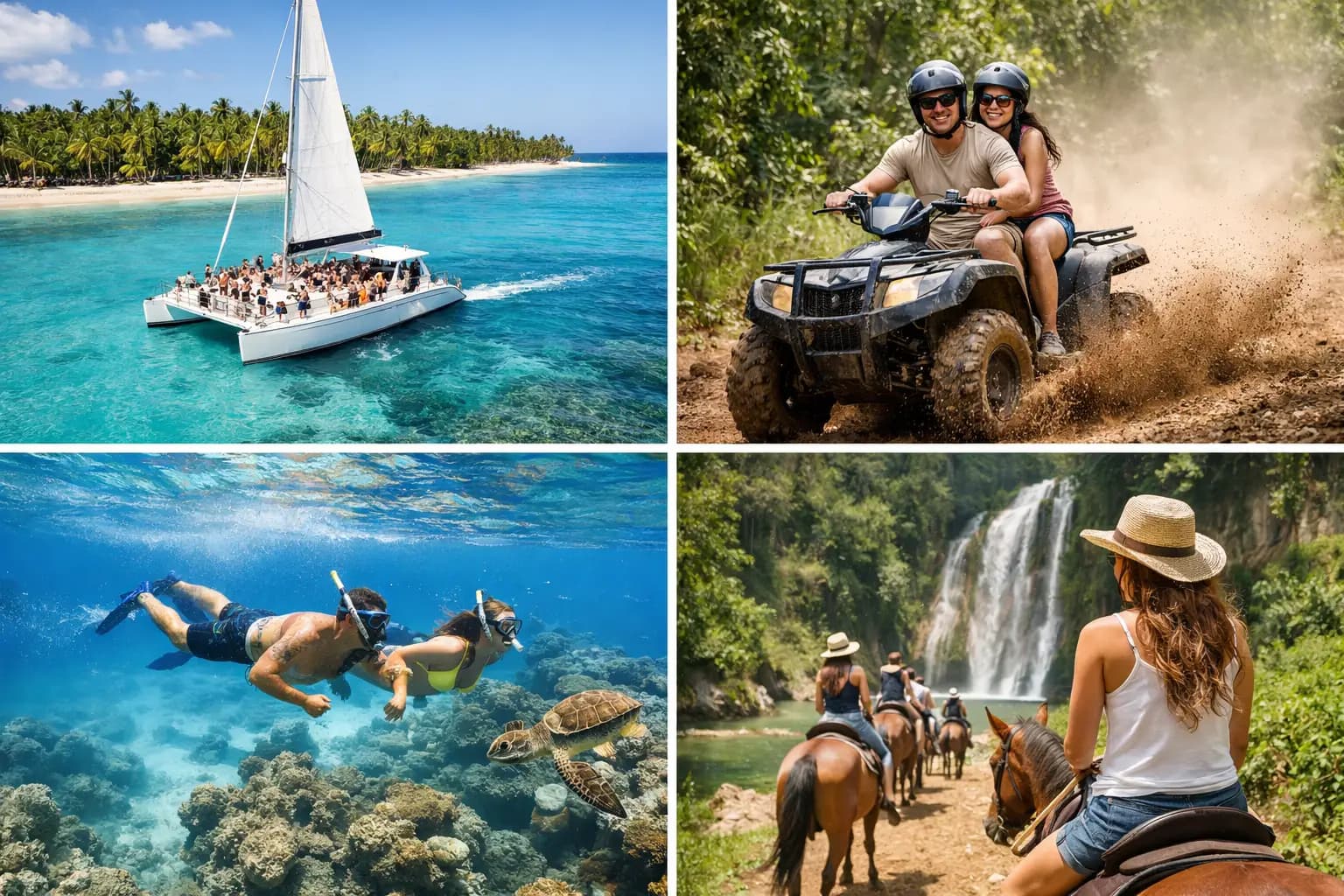 Jaké druhy výletů jsou v Punta Cana?